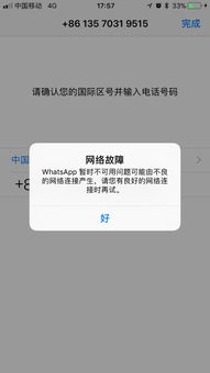 whatsapp 连不上网络,WhatsApp网络连接问题解析与解决攻略